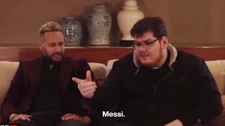 Neymar wants to name his kid Messi 👀| English Subtitles