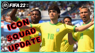 FIFA 22 Icon Squad Update | Legends Icon Squad Update FIFA 22