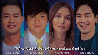 KathNiel Together With Zanjoe And Joshua Garcia To Go On International Tour