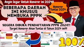 🔴ANGIN SEGAR UNTUK HONORER❗ PENDAFTARAN PPPK 2024 SEGERA DIBUKA❓TARGET HONORER KATEGORI TUNTAS 2024❗