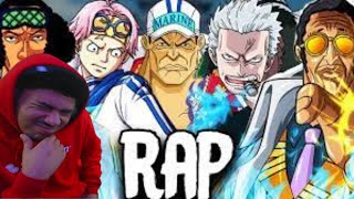 ONE PIECE MARINE RAP CYPHER | RUSTAGE ft. Shofu, DizzyEight, Shwabadi & More (Reaction) New Artist?!