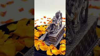 Silver Shiv Parivar Idol #shiva #silveridols #mahadev #shivparivar #925silver #linga #pujaitems