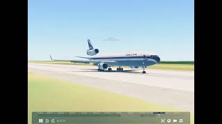 Delta Airlines MD-11 Landing At Dallas | Infinite Flight