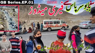 GB . Series . EP . 01 || FAIRY MEADOWS part 01 || Heavy Landslides Stuck in KKH TATA PANI