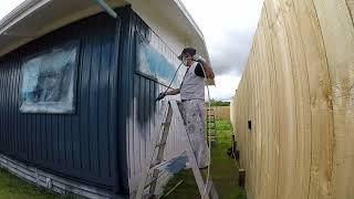 Exterior airless Spray painting