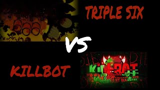 TRIPLE SIX VS KILLBOT | Geometry Dash