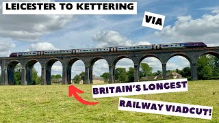 EMR's Unusual Detour over Britain's Longest Viaduct: First Class in 50 Minutes!