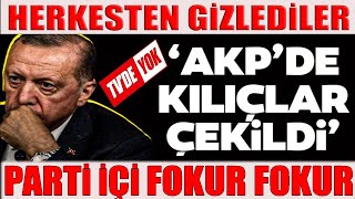 AK Parti fokur fokur kaynıyor!Herkesten Gizlenen Kavga Ortaya Çıktı.Beştepe'de Dev Kriz! #sondakika