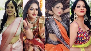 Reshma pasupuleti tamil tv actress saree dubsmash mix 2