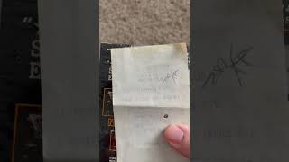 Batman 89 VHS Receipt Day Of Release!! #batman