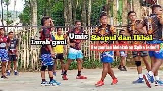 epul si anak gak terlalu tinggi tapi Spike nyeceb!! vs lurah gaul .umis.sansan