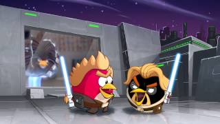 Angry Birds Star Wars 2 Telepods Commercial ft  Chewie   out September 19!