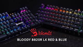 Bloody B820 Optical RGB Gaming Keyboard with LightStrike Switches