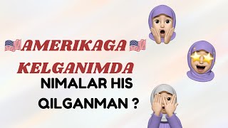 Amerikaga keganimdagi taasurotlarim, Amerikani man uchun plyus va minuslari.