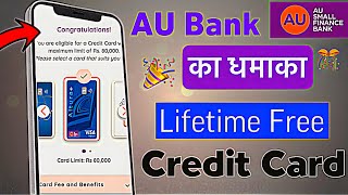 Au Altura Plus Credit Card Apply [ LIFETIME FREE ] Live Approval | Credit card without income proof