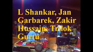 L  Shankar, Jan Garbarek, Zakir Hussain, Trilok Gurtu  - Psychic Elephant - 1984