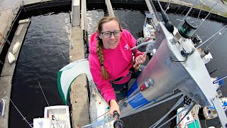 Climbing To The Top Of Our Sailboat Mast To Fix A Halyard Wrap | Sailboat Story 158