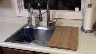 Install and Review of Kohler Pro-Inspired Kitchen Sink Kit Costco Item# 1600305‌