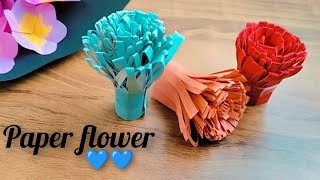 Make a  Flower in paper it's beautiful and very easy