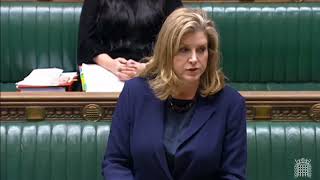 Andrew Bridgen MP Asked Penny Mordaunt if we could have a statement on why this House is giving away