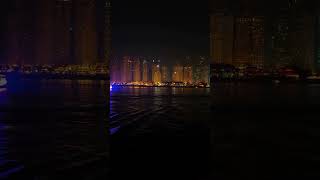 The splendid nights of Dubai marina #relaxing #relaxingmusic #travel #drone #dubaimarina