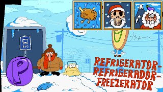 Pizza Tower - R-R-Freezerator (P Rank + All Achievements/Chef Tasks in a Single Run)