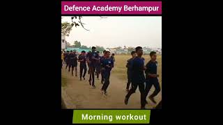 Morning workout || Defence Academy Berhampur || Army physical training