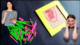 Photo frame making at home|Cardboard photo frame|Photo frame decoration ideas|Paper craft||