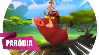 🎵VAI NOVINHA HAM HAM, A NOVINHA SENTA A PAMPA VERSÃO TIMÃO E PUMBA (BEM EDITADO?!!)