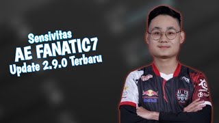 SENSIVITAS PUBG AEFANATIC TERBARU UPDATE 2.9.0 || SENSIVITAS PUBG MOBILE TERBAIK || SENSI TERBARU