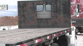 Freightliner FL-80 24' Tandem Axle Flatbed for Sale, 2000