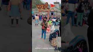 Kedarnath Yatra !! #shorts #ytshorts #travelvlog #rawdyrathoreacademy