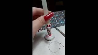 CHRISTMAS NAIL ART MICKEY MINNIE MOUSE, SWIATECZNE WZORKI NA PAZNOKCIE,ΧΡΙΣΤΟΥΓΕΝΝΙΑΤΙΚΑ ΣΧΕΔΙΑ