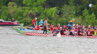 2024-06-23 Race 46：500米C组决赛，联校混队鏖战群雄。这是一场高水准的赛事。联校队加油！