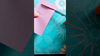 How to make easy Paper lamp😊 #shorts