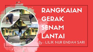 Satu Rangkaian Senam Lantai (5 Gerakan) dalam Pembelajaran PJOK