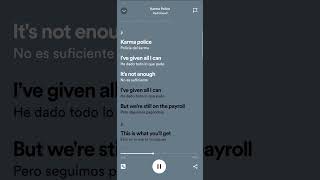 radiohead - karma Police (Spotify audio) liryc ESPAÑOL