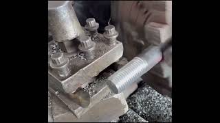 Transforming Metal Rod into Stud Bolt With Amazing Skills #shorts