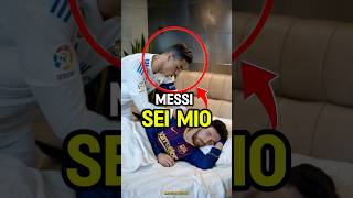 Messi ha tradito Cristiano Ronaldo 💔#ronaldo #calcio #messi