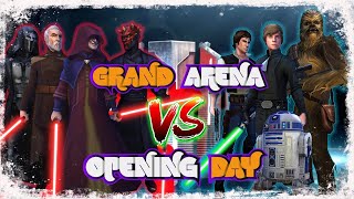 SWGOH Grand Arena: Galactic Legends Update/Opening Day Ewoks Murder Me!