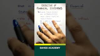 Objectives of Financial Statements