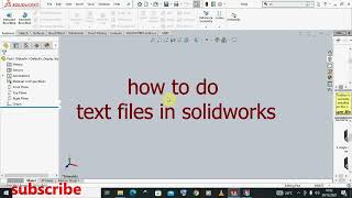 how I made text cad file for my client in solidworks