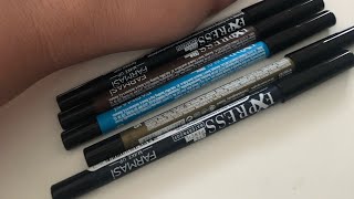 Express Waterproof Eye Pencil Farmasi (swatch)