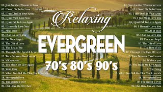 The Ultimate Evergreen Songs Playlist 🍀 Golden Oldies Cruisin Love Songs with Lyrics