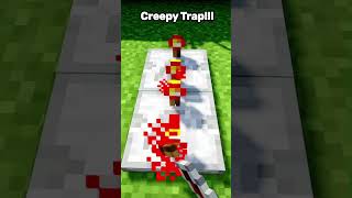 minecraft: a creepy trap monsters in minecraft!!!😱#minecraft #shorts