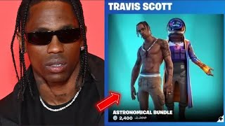 ¡OFICIALMENTE HOY TRAVIS SCOTT REGRESA A FORTNITE TIENE SU ÚLTIMA OPORTUNIDAD… cuando regresa travis