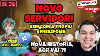 NOVO SERVIDOR LV 50 em 3 dias  SERV KNIGHT  vem com a tropa ?!  SEED = Kurama#4938 #nightcrows