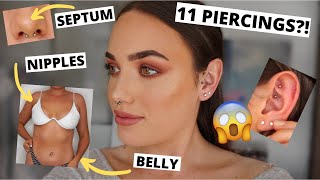 Q&A About My Eleven Piercings!