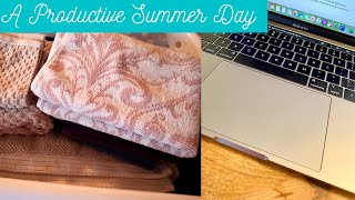 A Productive Summer Day in My Life Vlog: A Day Off Work