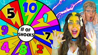 SHOCK COLLAR ROULETTE⚡ *SPIN THE WHEEL CHALLENGE* (SHOCKING)